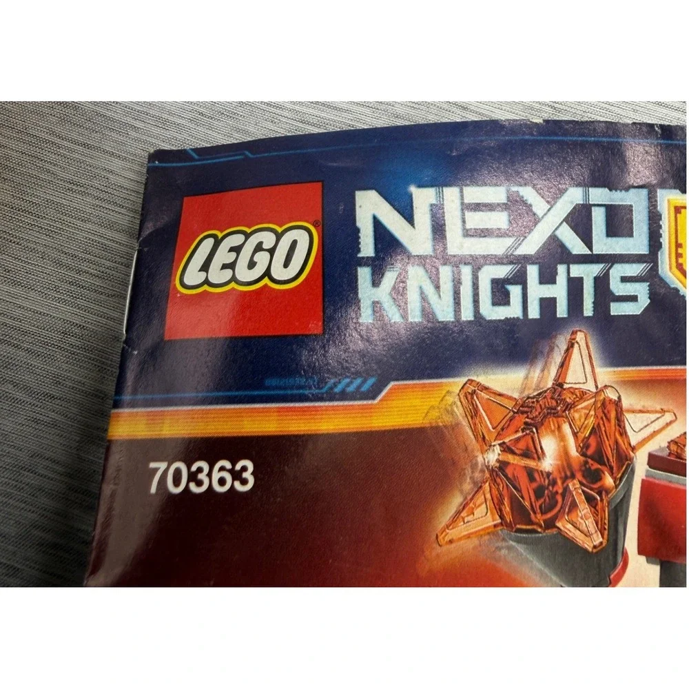 LEGO Nexo Knights Lot 70348 70362 70363 Mixed Bricks &‎ Manuals Lance Clay Macy